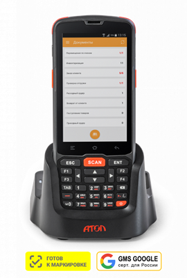 Терминал сбора данных АТОЛ Smart. Slim Plus 646 - фото 6047